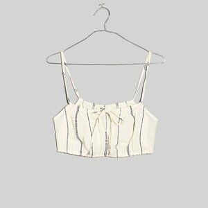 [NWT] Madewell Striped Cover Up Top